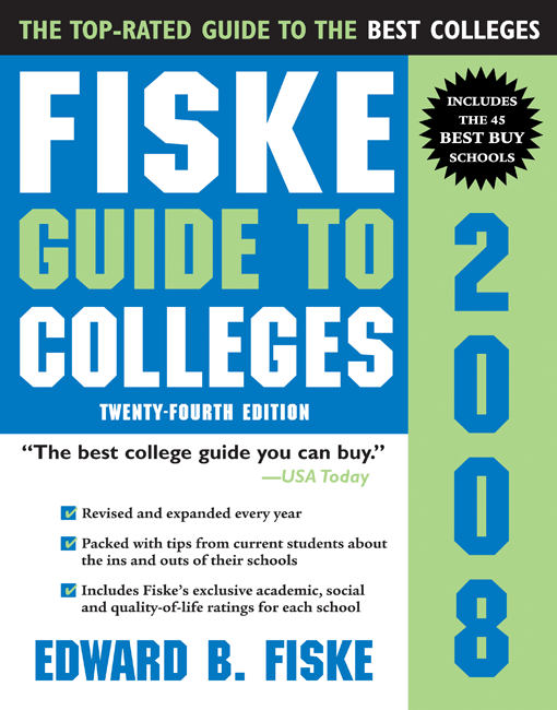 Title details for Fiske Guide to Colleges 2008 by Edward B. Fiske - Available